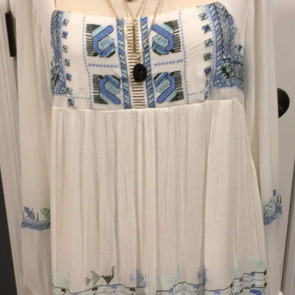 Free People Embroidered Dress - Picture 6 of 8